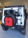 BEI House RotopaX Spare Wheel Carrier - Suzuki Jimny 2018-Current XL 5-Door, GLX & Lite 3-Door