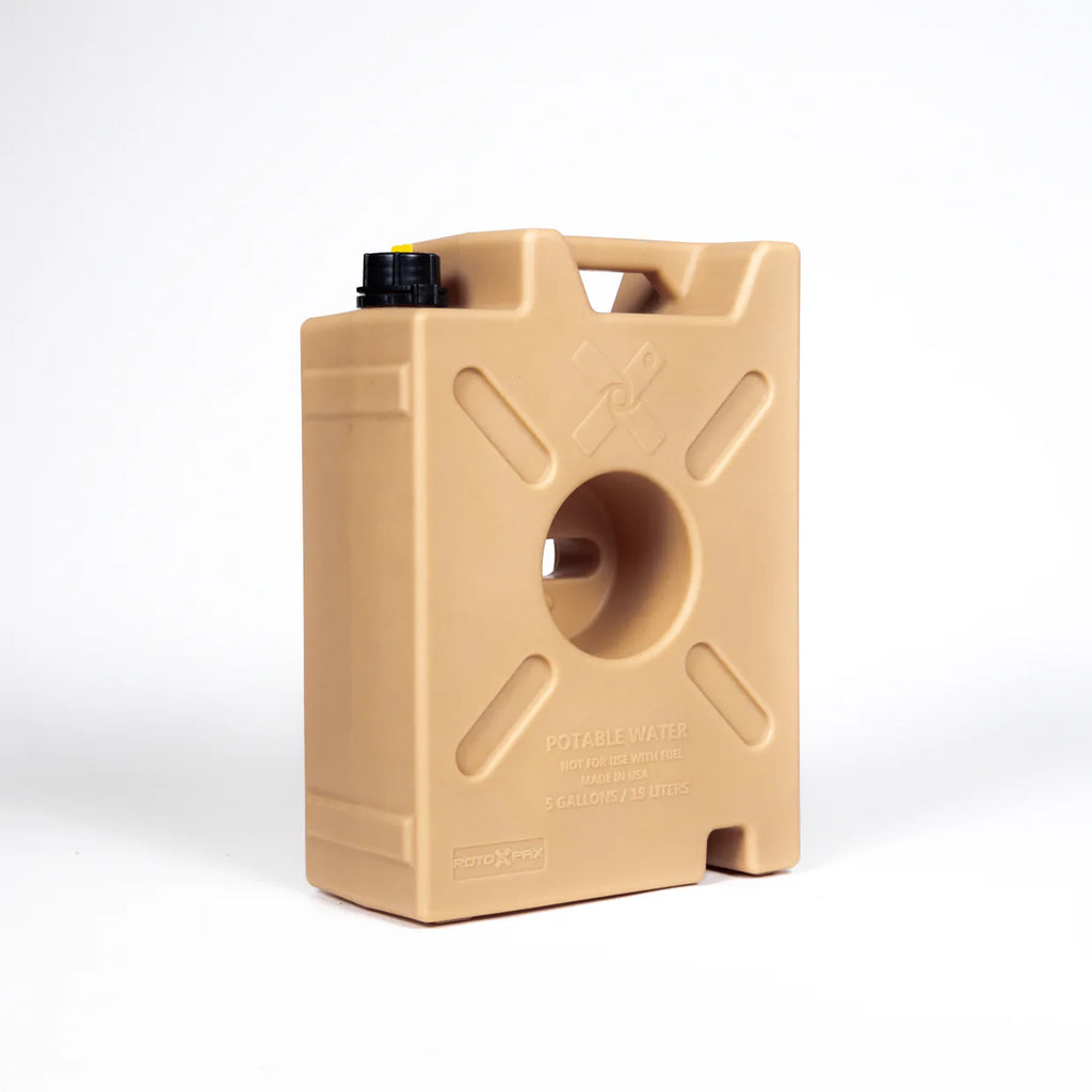 RotopaX Tan Water Pack - 19 Litre (5 Gallon)