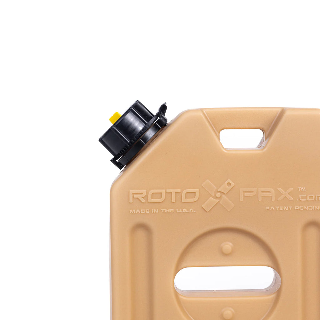 RotopaX Tan Water Pack - 3.7 Litre (1 Gallon)