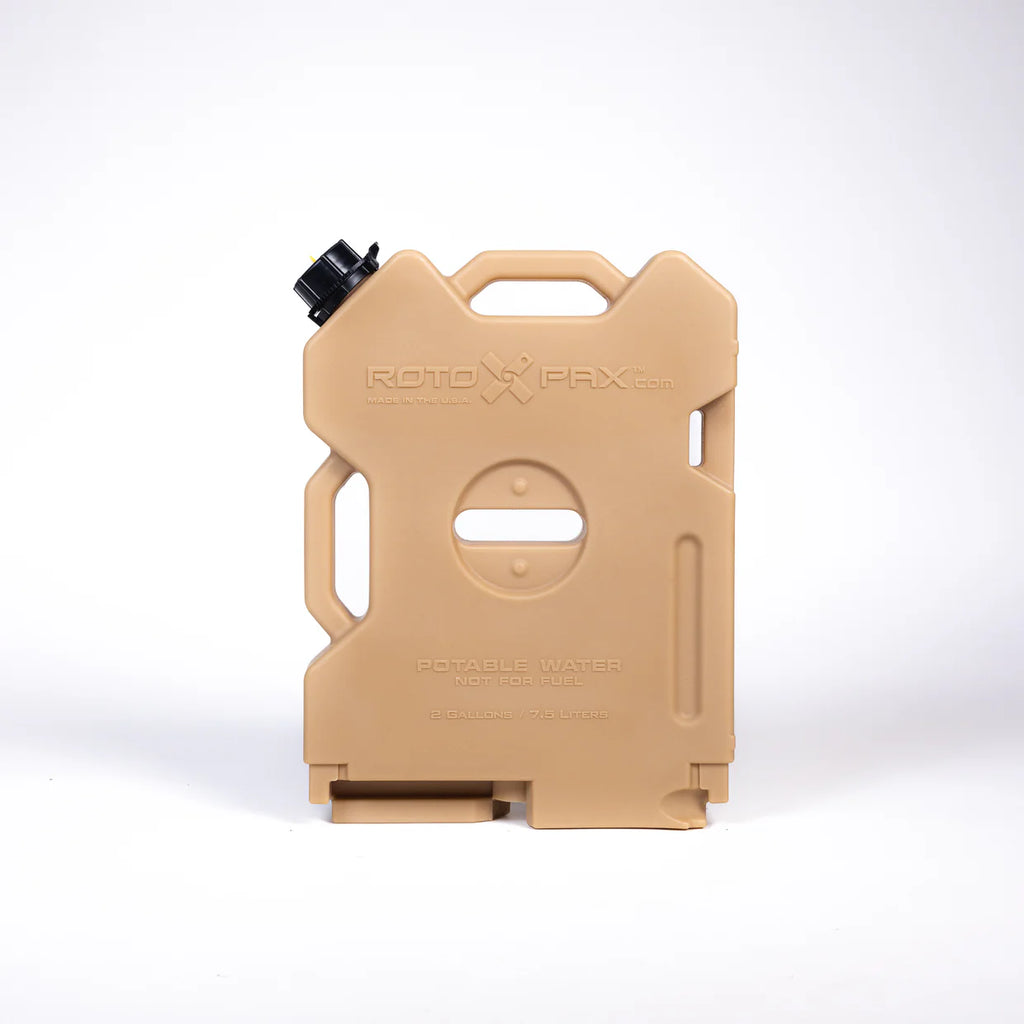 RotopaX Tan Water Pack - 7.5 Litre (2 Gallon)