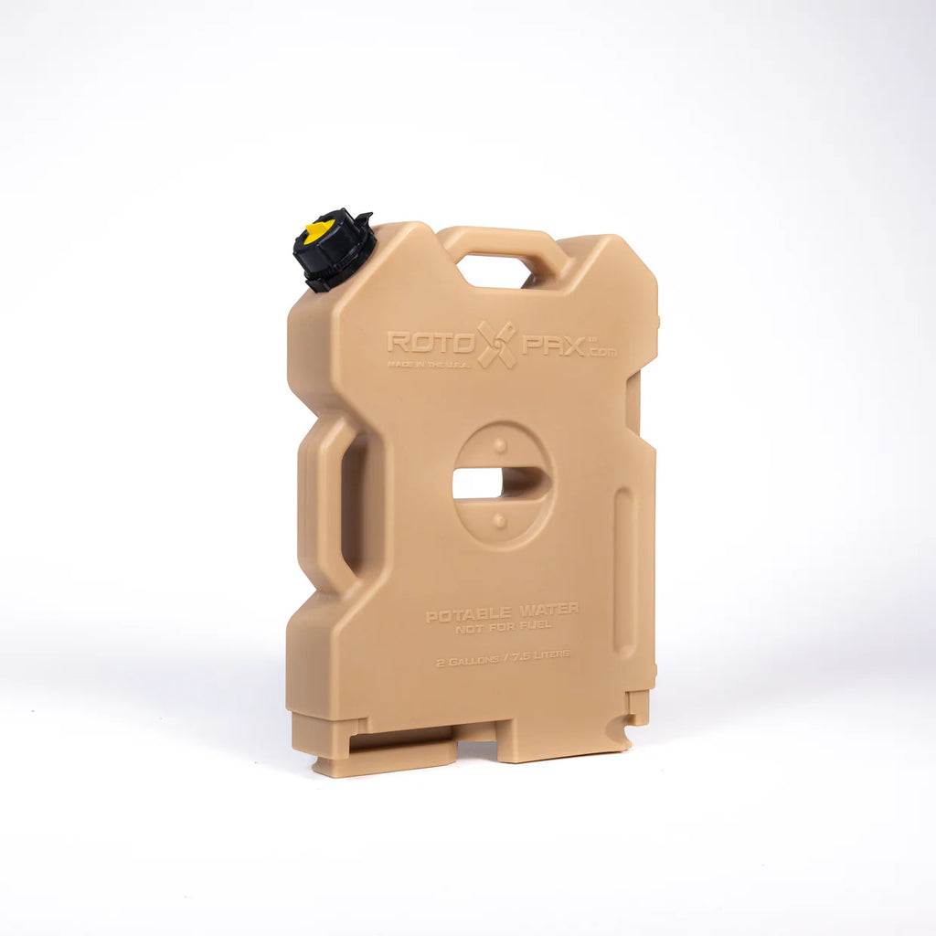 RotopaX Tan Water Pack - 7.5 Litre (2 Gallon)